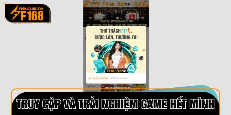 Truy cập ngay và trải nghiệm kho game hết mình