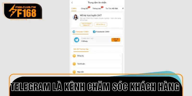 Telegram là kênh chăm sóc khách hàng có tốc độ phản hồi nhanh chóng