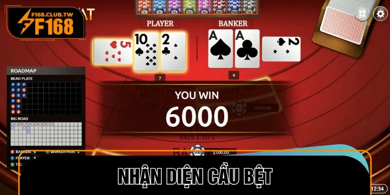 Nhận diện cầu bệt là mẹo chơi Baccarat hay